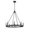 Z-Lite Barclay 8 Light Chandelier, Matte Black 482R-8MB - alternate 1